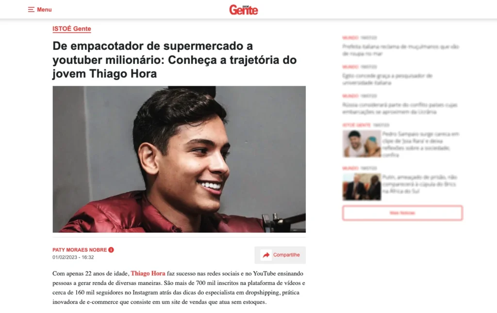 Notícia sobre Marketing Digital